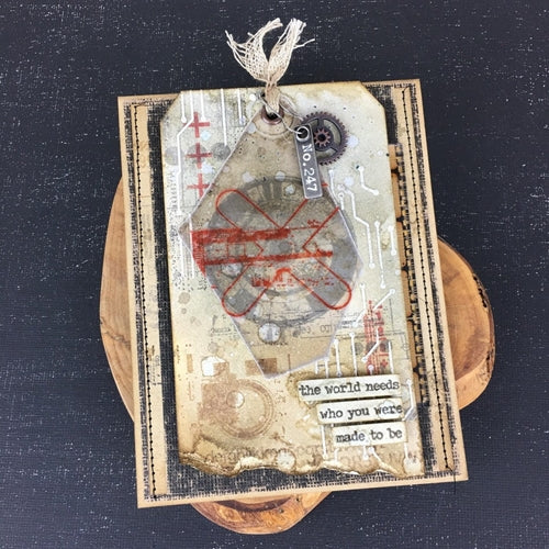 Tim Holtz Cling Mount Stamps - Etcetera CMS302