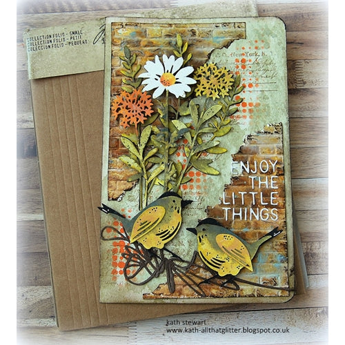 Simon Says Stamp! Tim Holtz Cling Rubber Stamps FLOWER SHOP CMS401