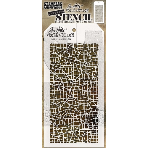 Simon Says Stamp! Tim Holtz Layering Stencil TANGLED THS139