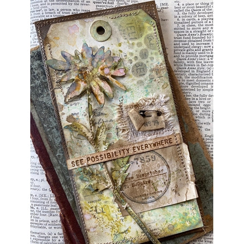 Simon Says Stamp! Tim Holtz Cling Rubber Stamps FIELD NOTES CMS396