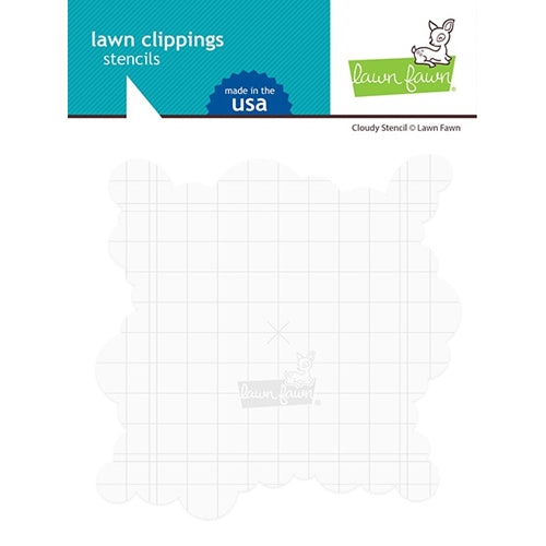 Simon Says Stamp! Lawn Fawn CLOUDY Stencil lf2250