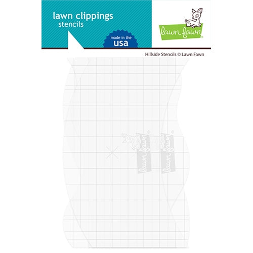 Simon Says Stamp! Lawn Fawn HILLSIDE Stencils lf2247