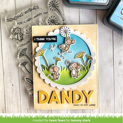 Simon Says Stamp! Lawn Fawn DANDY DAY Clear Stamps lf2217