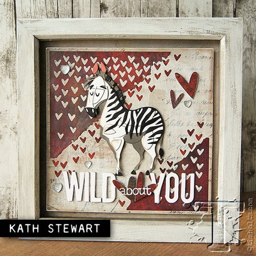 Simon Says Stamp! Tim Holtz Sizzix WINIFRED Colorize Thinlits Dies 664430