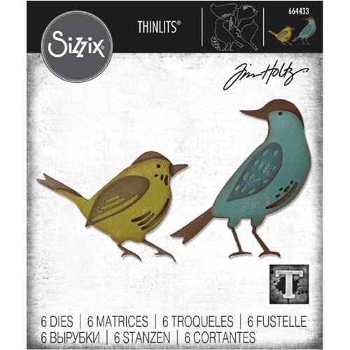 Tim Holtz Feathered Friends Die Set