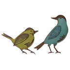 Simon Says Stamp! Tim Holtz Sizzix FEATHERED FRIENDS Thinlits Die 664433