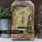Simon Says Stamp! Tim Holtz Sizzix FUNKY WREATH Thinlits Die 664434