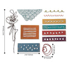 Simon Says Stamp! Tim Holtz Sizzix MEDIA MARKS Thinlits Die 664436