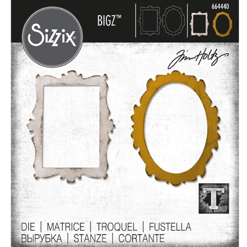 Sizzix - Tim Holtz - Bigz Dies - Retro TV