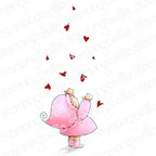 Simon Says Stamp! Stamping Bella Cling Stamp BUNDLE GIRL WITH FALLING HEARTS eb914