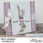 Simon Says Stamp! Stamping Bella Cling Stamp ODDBALL EASTER BUNNY eb916