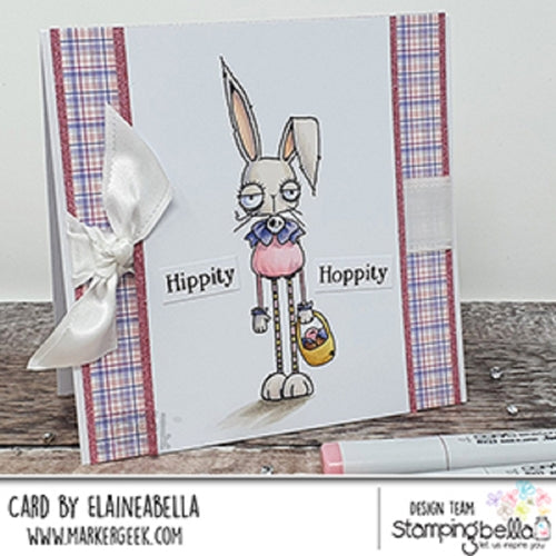 Simon Says Stamp! Stamping Bella Cling Stamp ODDBALL EASTER BUNNY eb916