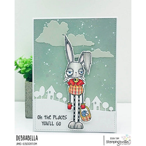 Simon Says Stamp! Stamping Bella Cling Stamp ODDBALL EASTER BUNNY eb916