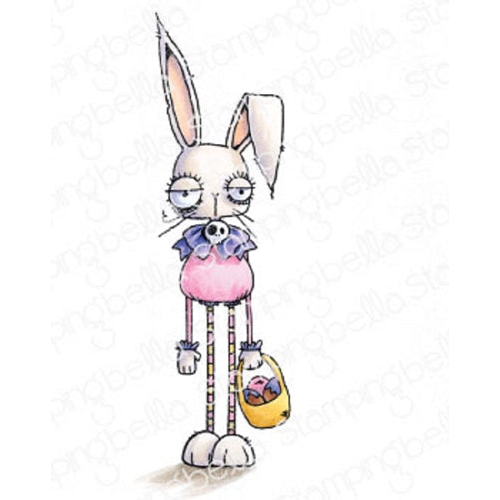 Simon Says Stamp! Stamping Bella Cling Stamp ODDBALL EASTER BUNNY eb916