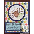 Simon Says Stamp! Riley And Company Funny Bones ALL-NIGHTERS Cling Rubber Stamp RWD 774