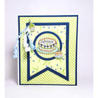 Simon Says Stamp! Art Impressions BIRTHDAY CAKE Clear Stamps and Dies 5255