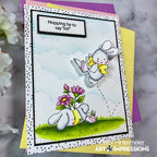 Simon Says Stamp! Art Impressions EASTER BUNNIES Clear Stamps 5274 | color-code:ALT3