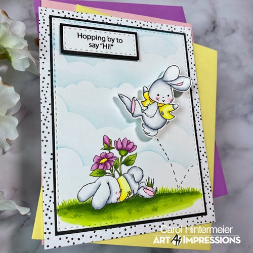 Simon Says Stamp! Art Impressions EASTER BUNNIES Clear Stamps 5274 | color-code:ALT3