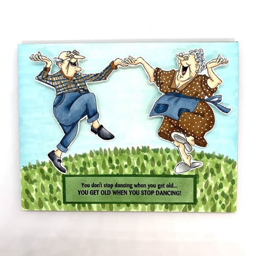 Simon Says Stamp! Art Impressions BE HAPPY Clear Stamps Laugh Lines 5279