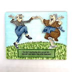 Simon Says Stamp! Art Impressions BE HAPPY Clear Stamps Laugh Lines 5279