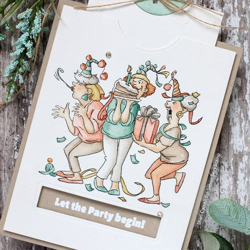 Simon Says Stamp! Art Impressions PRACTICALLY PERFECT Clear Stamps Girlfriends 5280 | color-code:ALT2