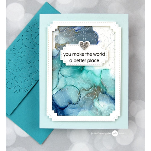 Simon Says Stamp! Memory Box MATINEE RECTANGLE LAYERS Craft Die 94438 | color-code:ALT5