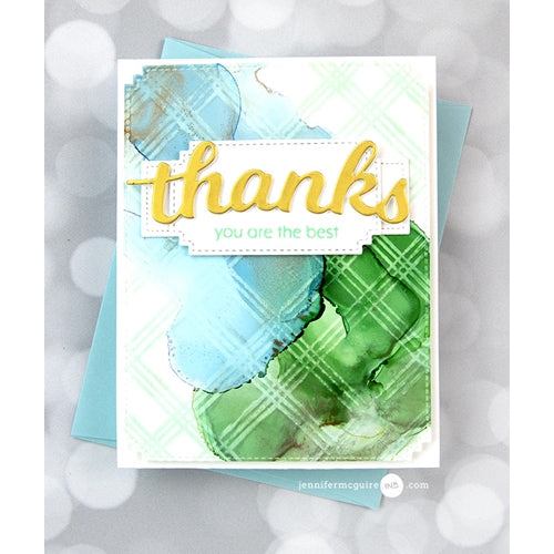 Simon Says Stamp! Memory Box MATINEE RECTANGLE LAYERS Craft Die 94438 | color-code:ALT6