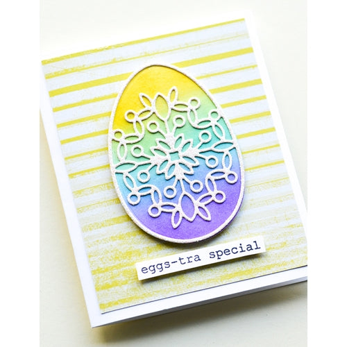 Simon Says Stamp! Memory Box DELICATE PASTEL GLITTER 6x6 Paper Pack gp1001
