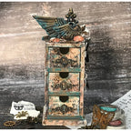 Simon Says Stamp! Prima Marketing PATINA GREEN Finnabair Wax Paste 967864 | color-code:ALT03