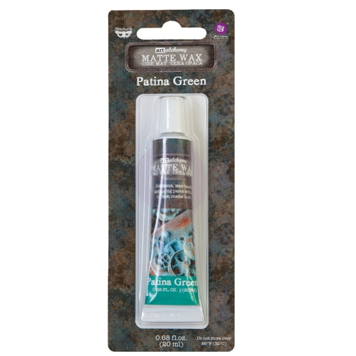 Simon Says Stamp! Prima Marketing PATINA GREEN Finnabair Wax Paste 967864