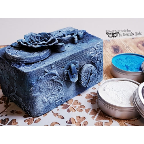 Simon Says Stamp! Prima Marketing PATINA BLUE Finnabair Wax Paste 967871 | color-code:ALT1