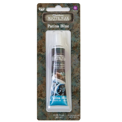 Simon Says Stamp! Prima Marketing PATINA BLUE Finnabair Wax Paste 967871