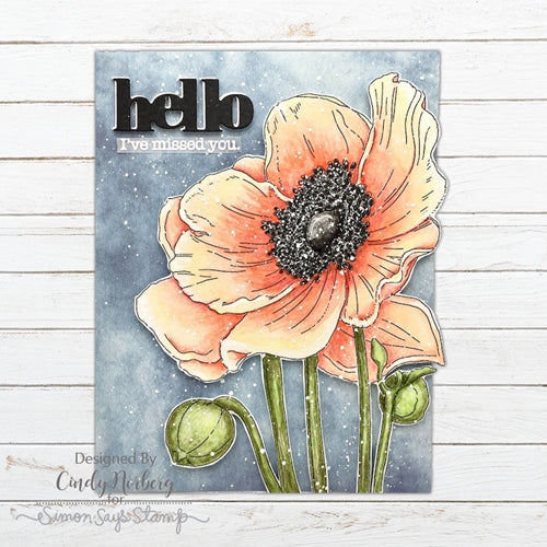 Simon Says Stamp! Simon Says Stamp BOLD HELLO Wafer Die sssd112103