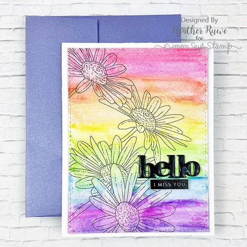 Simon Says Stamp! Simon Says Stamp BOLD HELLO Wafer Die sssd112103 | color-code:ALT1