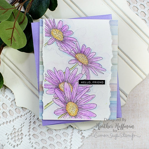 Simon Says Stamp! Simon Says Stamp Suzy's SPRING FLOWERS Watercolor Prints szwc20sf | color-code:ALT7