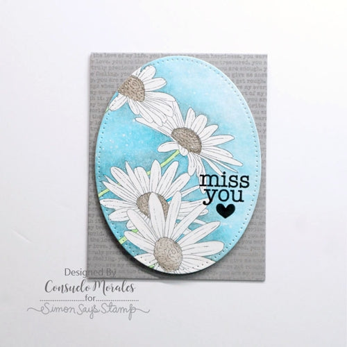 Simon Says Stamp! Simon Says Stamp Suzy's SPRING FLOWERS Watercolor Prints szwc20sf