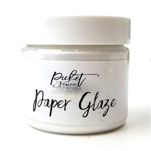 Picket Fence Studios Snowdrop White Paper Glaze