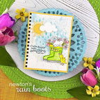 Simon Says Stamp! Newton's Nook Designs NEWTON'S RAIN BOOTS Clear Stamps NN2002S02 *