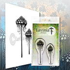 Simon Says Stamp! Lavinia Stamps MUSHROOM LANTERN SET Clear Stamps LAV596