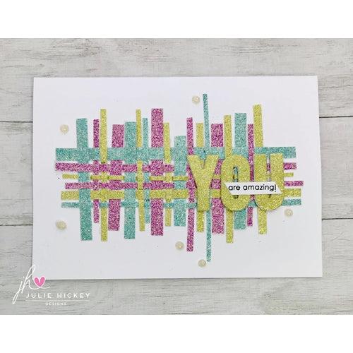 Simon Says Stamp! Julie Hickey Designs UPPERCASE ALPHABET Dies JHDCUT1011