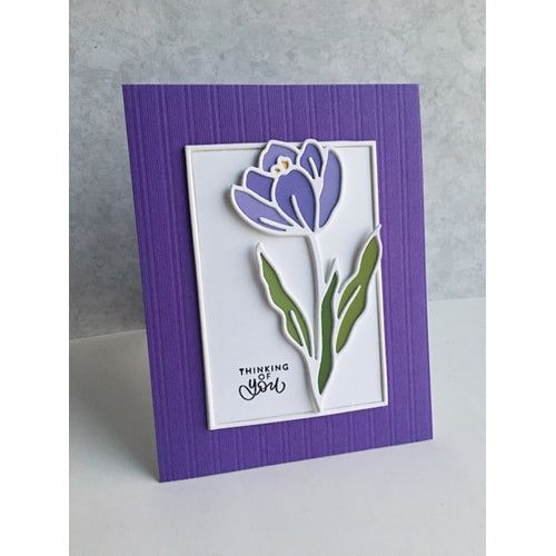 Simon Says Stamp! Simon Says Stamp CROCUS FLOWERS Wafer Dies sssd112107 | color-code:ALT1