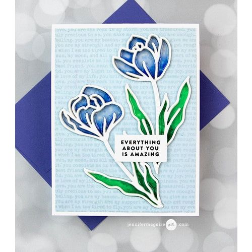 Simon Says Stamp! Simon Says Stamp CROCUS FLOWERS Wafer Dies sssd112107 | color-code:ALT11