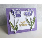 Simon Says Stamp! Simon Says Stamp CROCUS FLOWERS Wafer Dies sssd112107 | color-code:ALT5