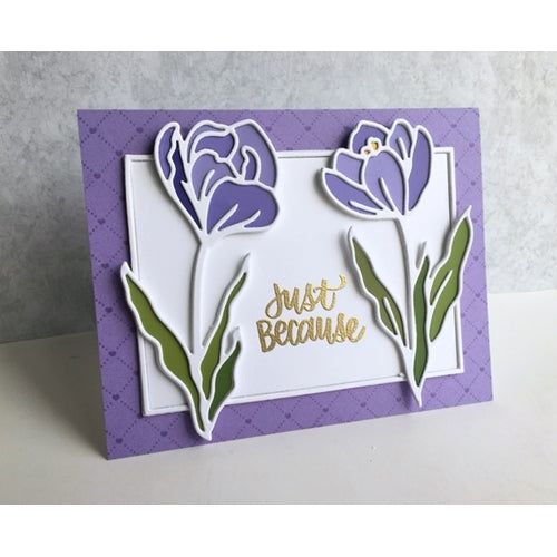Simon Says Stamp! Simon Says Stamp CROCUS FLOWERS Wafer Dies sssd112107 | color-code:ALT5