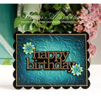 Simon Says Stamp! CZ Design Wafer Dies HAPPY BIRTHDAY czd82 | color-code:ALT10