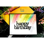 Simon Says Stamp! CZ Design Wafer Dies HAPPY BIRTHDAY czd82 | color-code:ALT6
