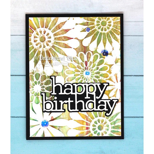 Simon Says Stamp! CZ Design Wafer Dies HAPPY BIRTHDAY czd82 | color-code:ALT8