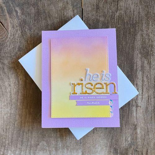 Simon Says Stamp! CZ Design Wafer Dies HE IS RISEN czd83 Lucky To Know You