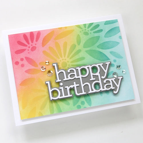 Simon Says Stamp! Simon Says Stamp Stencil DAISY BOUQUET ssst121470 | color-code:ALT1
