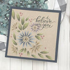 Simon Says Stamp! Simon Says Stamp Stencil DAISY BOUQUET ssst121470 | color-code:ALT4